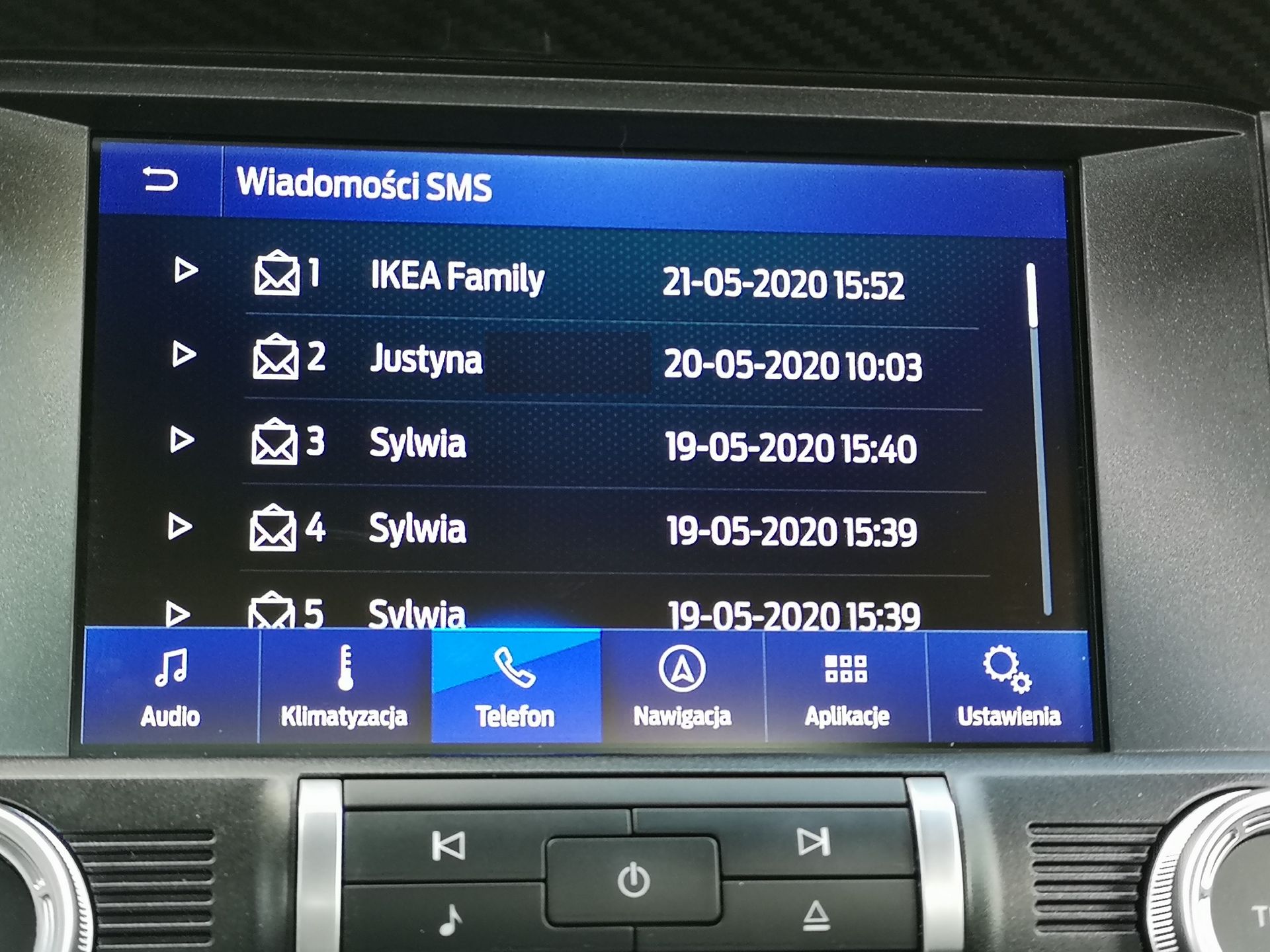 Ford Mustang GT: Działanie systemu SYNC 3, aplikacji FordPass oraz audio B&O 10