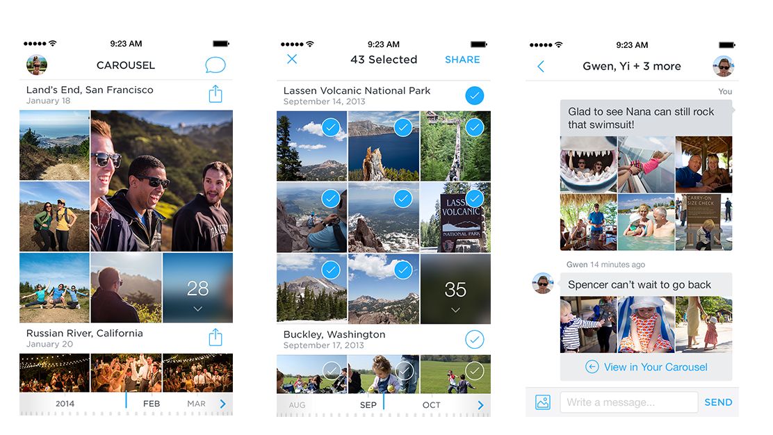Carousel - nowa aplikacja Dropboxa do obsługi zdjęć 1