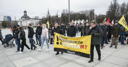 Minister o protestach przedsiębiorców. "Nic z nich nie wynika"
