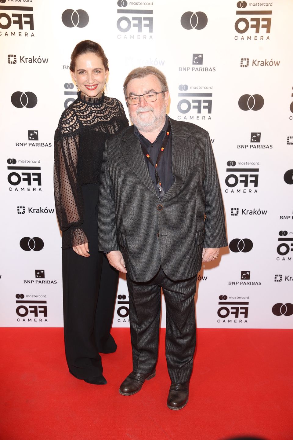 Anna Cieślak i Edward Miszczak na festiwalu Off Camera