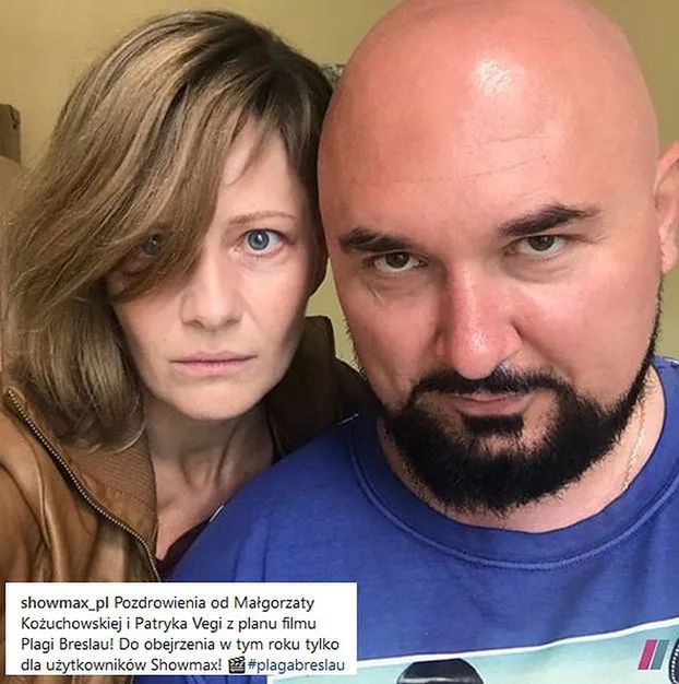 Małgorzata Kożuchowska i Patryk Vega