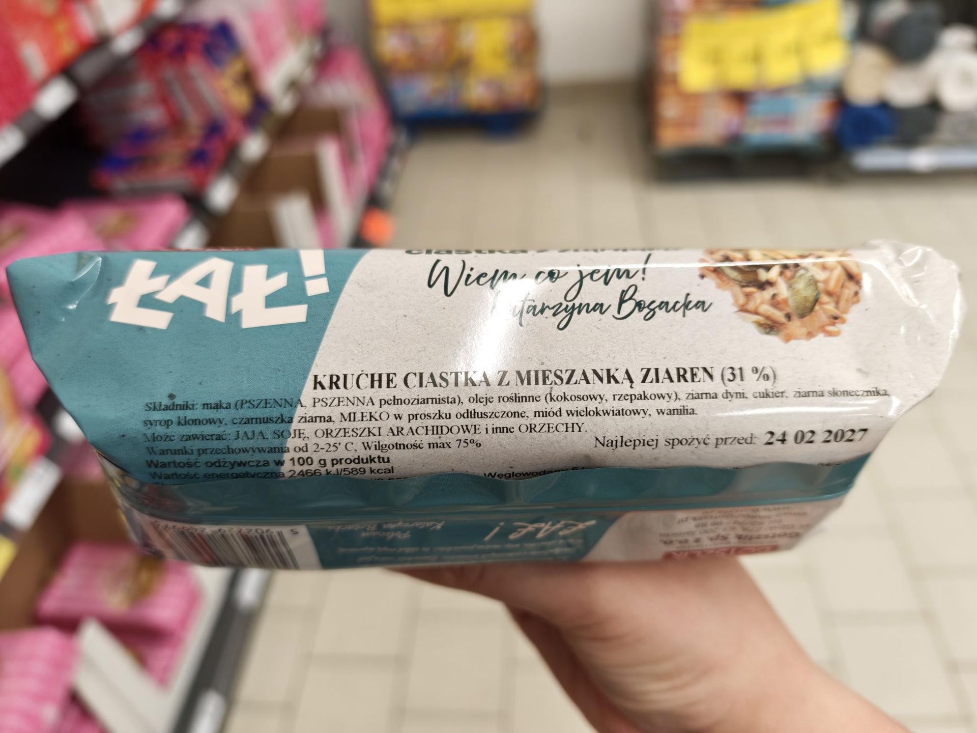 Skład ciastek