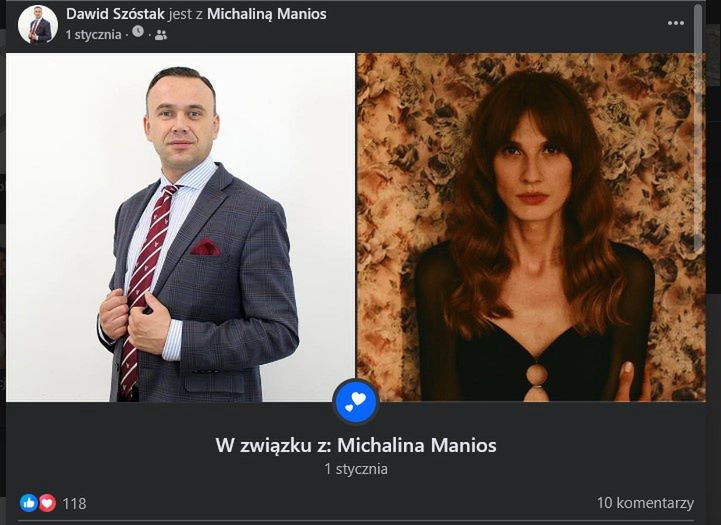 Michalina Manios w związku z Dawidem Szóstakiem z Konfederacji