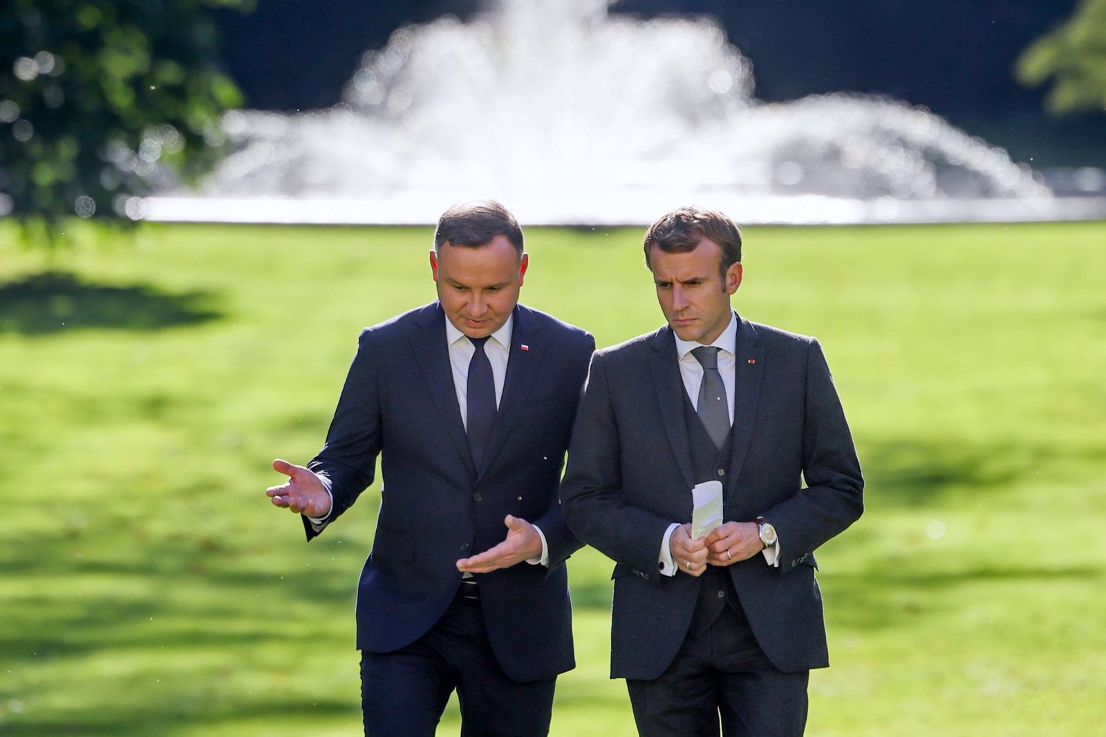 Echa wizyty prezydenta we Francji. Polscy żołnierze na Czarnym Lądzie