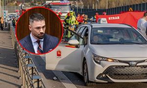 Karambol w Łomiankach. Poseł grzmi. "Jestem za karą śmierci"