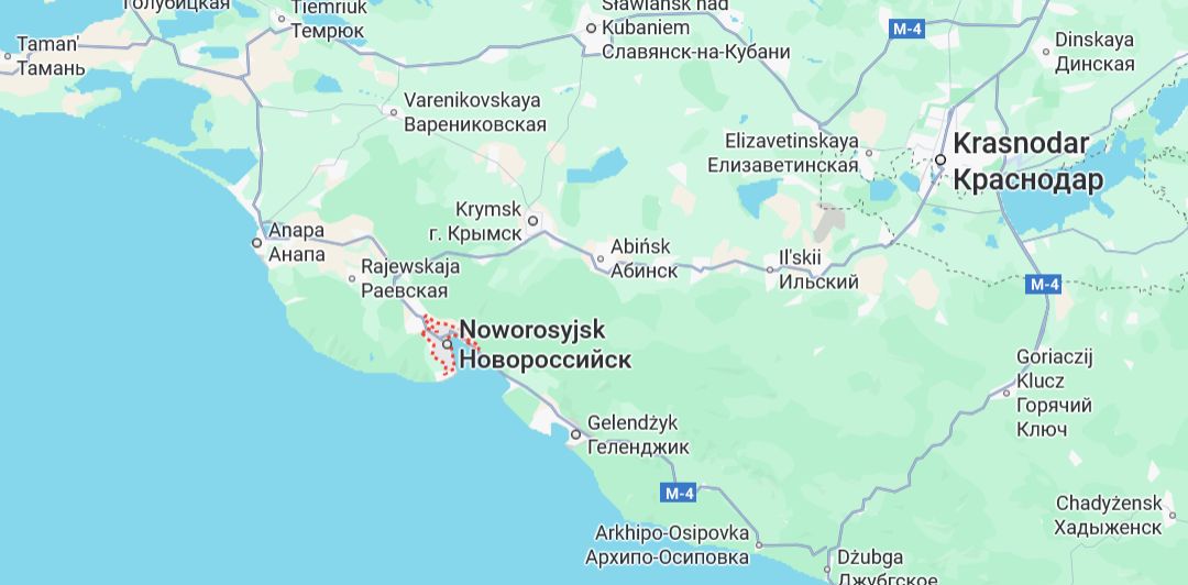 Atak na port w Noworosyjsku. Płonie skład ropy