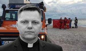 53-letni ksiądz utonął w Darłówku. Prokuratura potwierdza