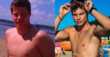 Uczestnik "Top Model 5" pokazał stare zdjęcie: "Miałem 18 lat i ważyłem 98 kg!"