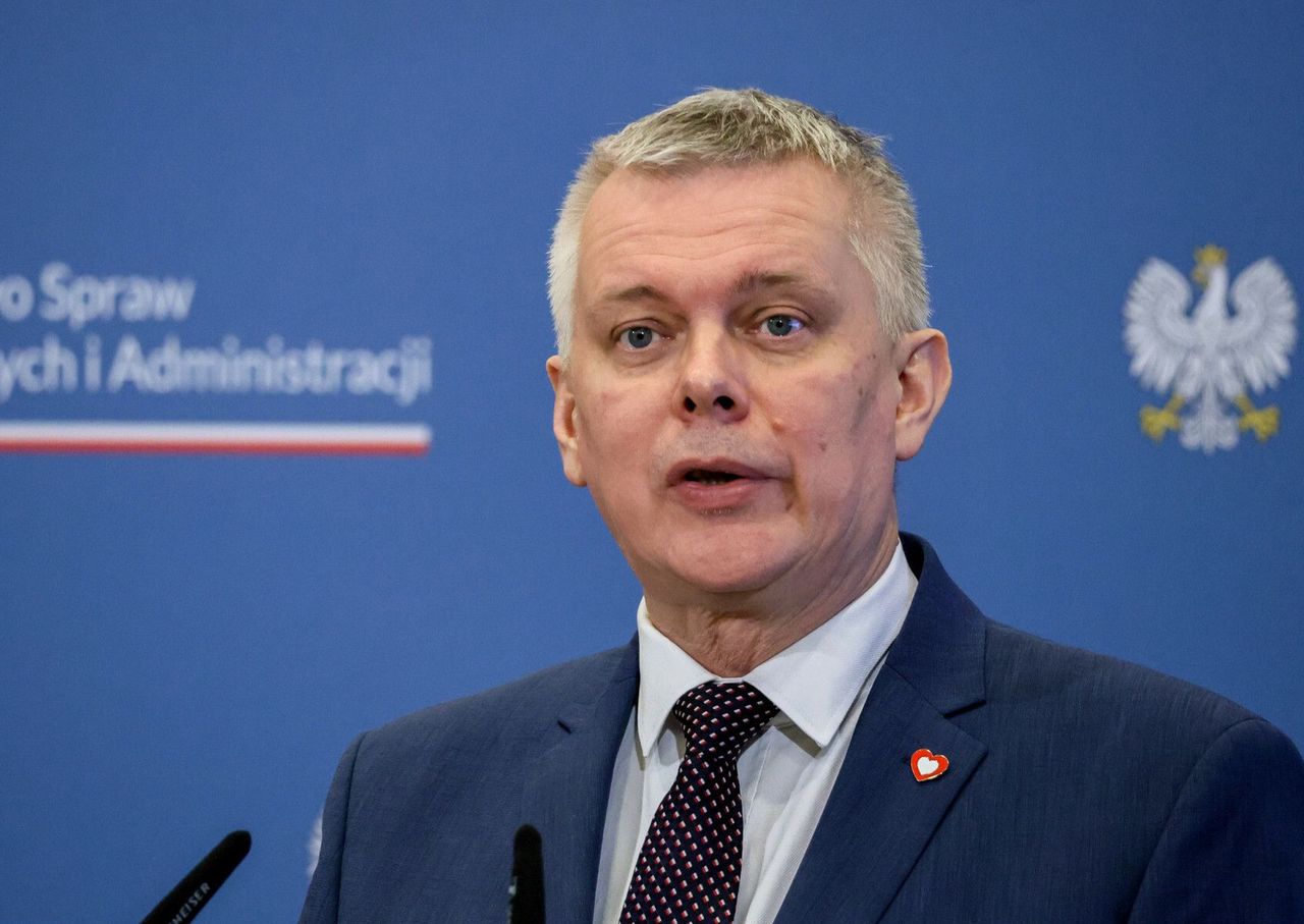 Szef MSWiA Tomasz Siemoniak