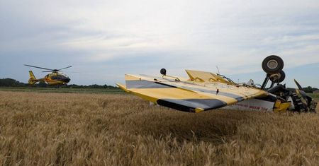Samolot gaśniczy rozbił się pod Warszawą