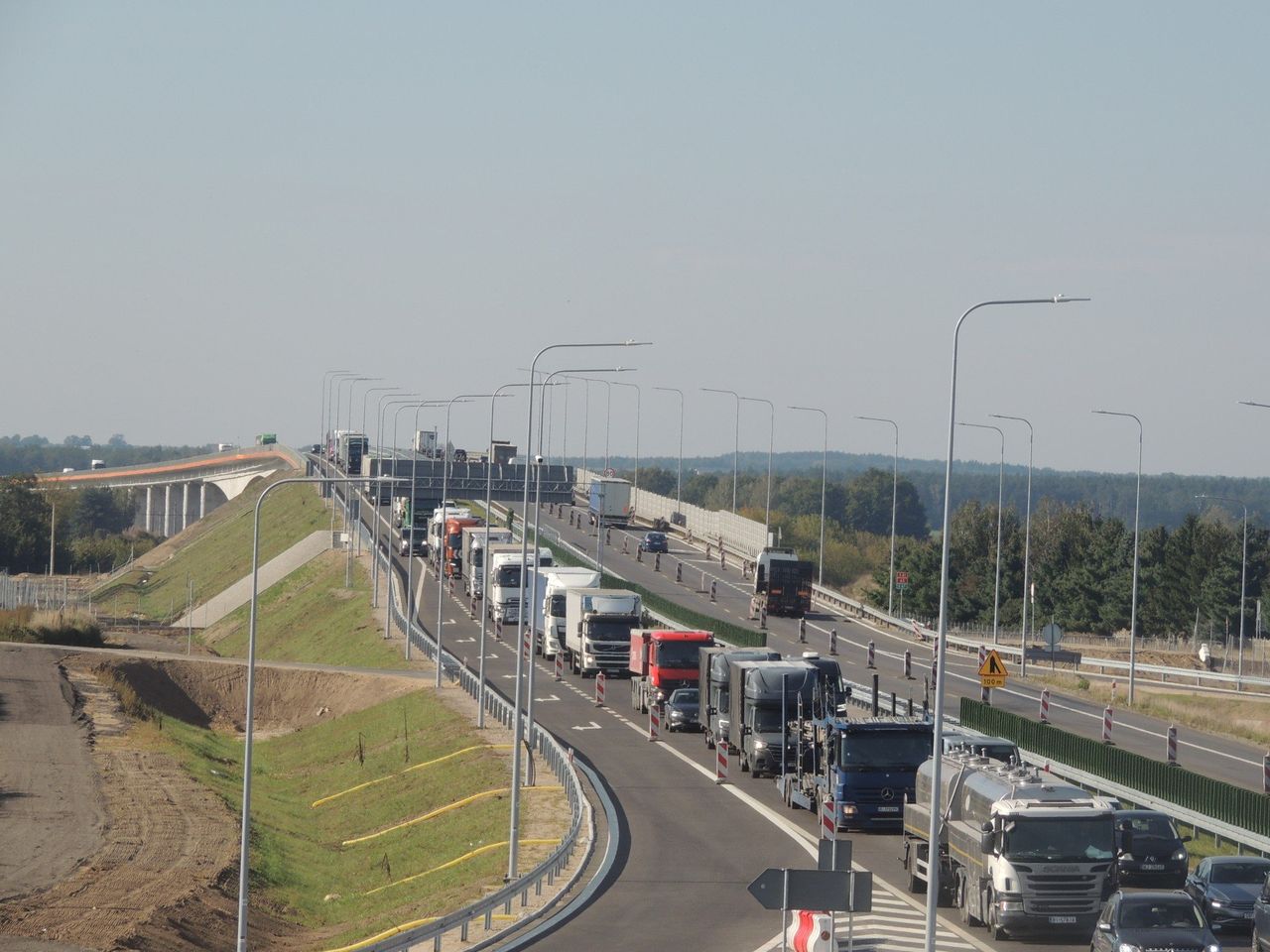 Łomża: Via Baltica ukończona. Dwie jezdnie na obwodnicy w ciągu S61