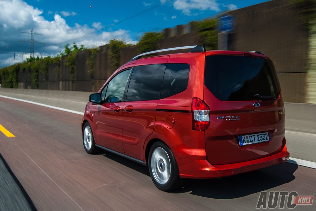 Ford Tourneo Courier 1,0 EcoBoost i 1,6 TDCi - pierwsza jazda [galeria]