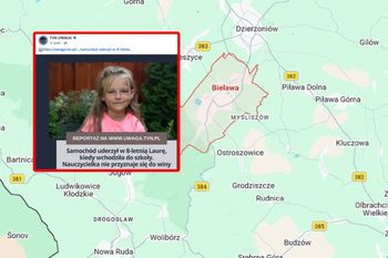 8-letnia Laura potrącona przez nauczycielkę. Nie mówi i nie chodzi