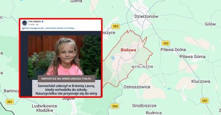 8-letnia Laura potrącona przez nauczycielkę. Nie mówi i nie chodzi