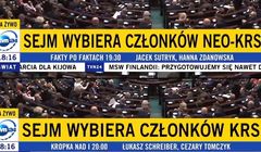 W TVN24 zmieniono neo-KRS na KRS. „Przestawienie wajchy na żywo”