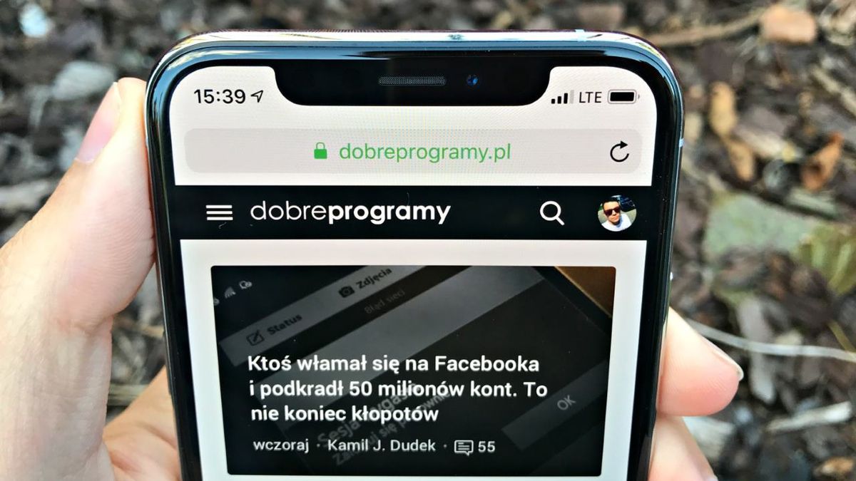iPhone XS.