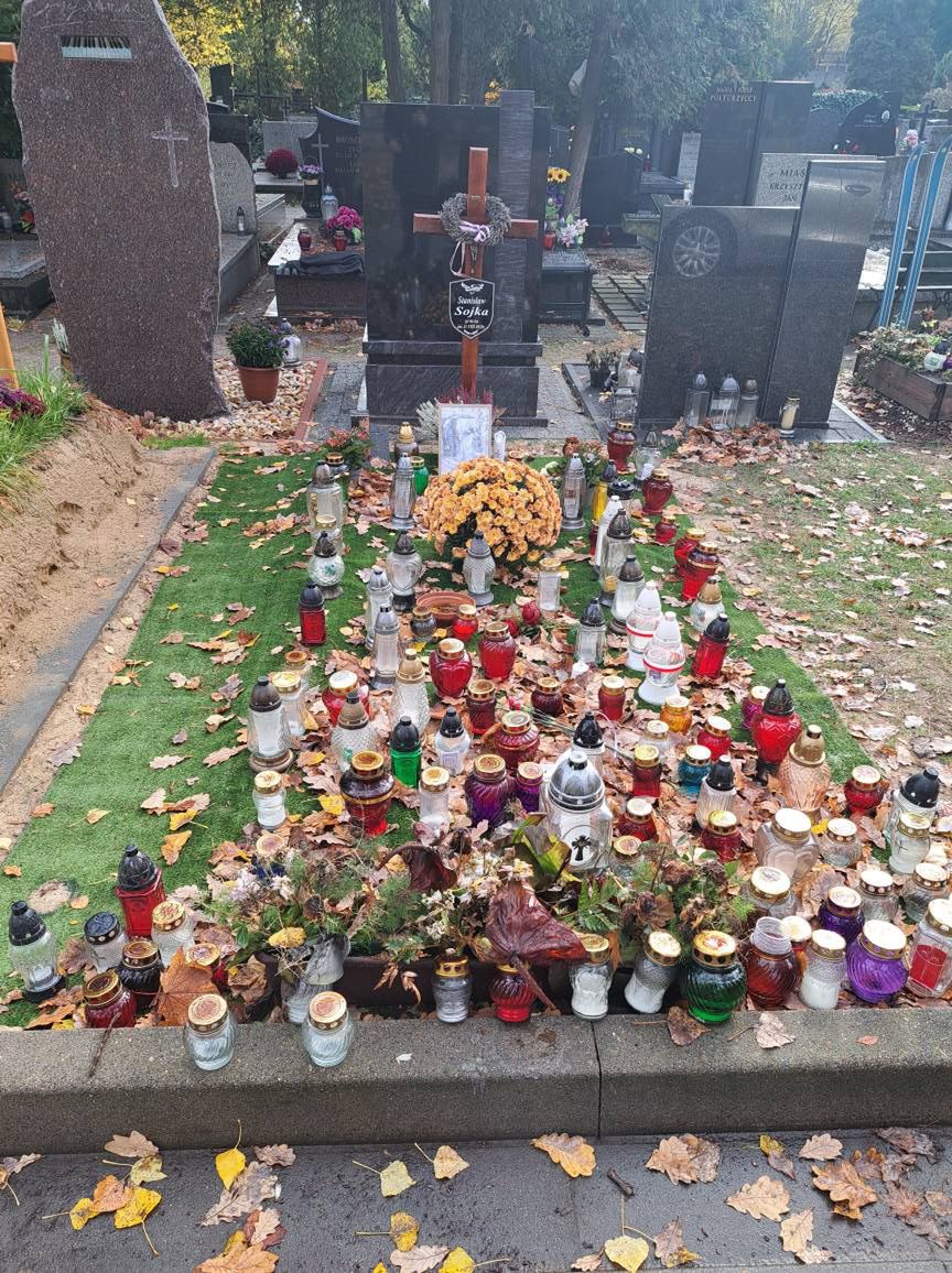 Grób Stanisława Sojki na Powązkach Wojskowych