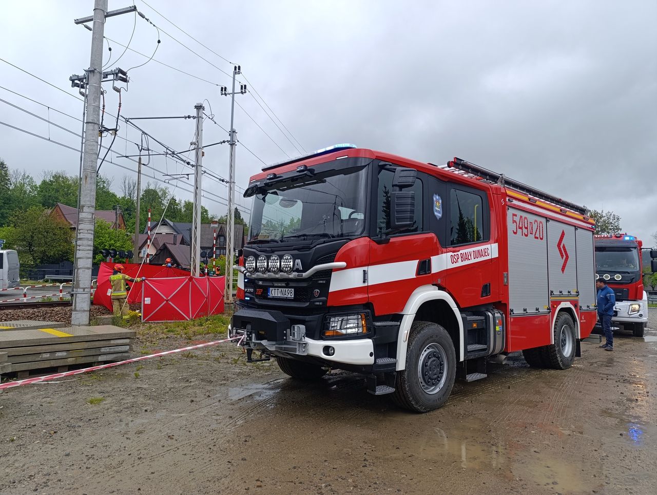 Wypadek w Białym Dunajcu