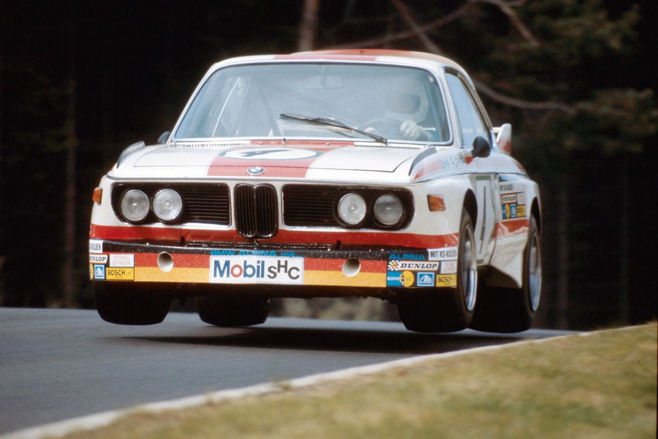 BMW 3.0 CSL w akcji w roku 1976