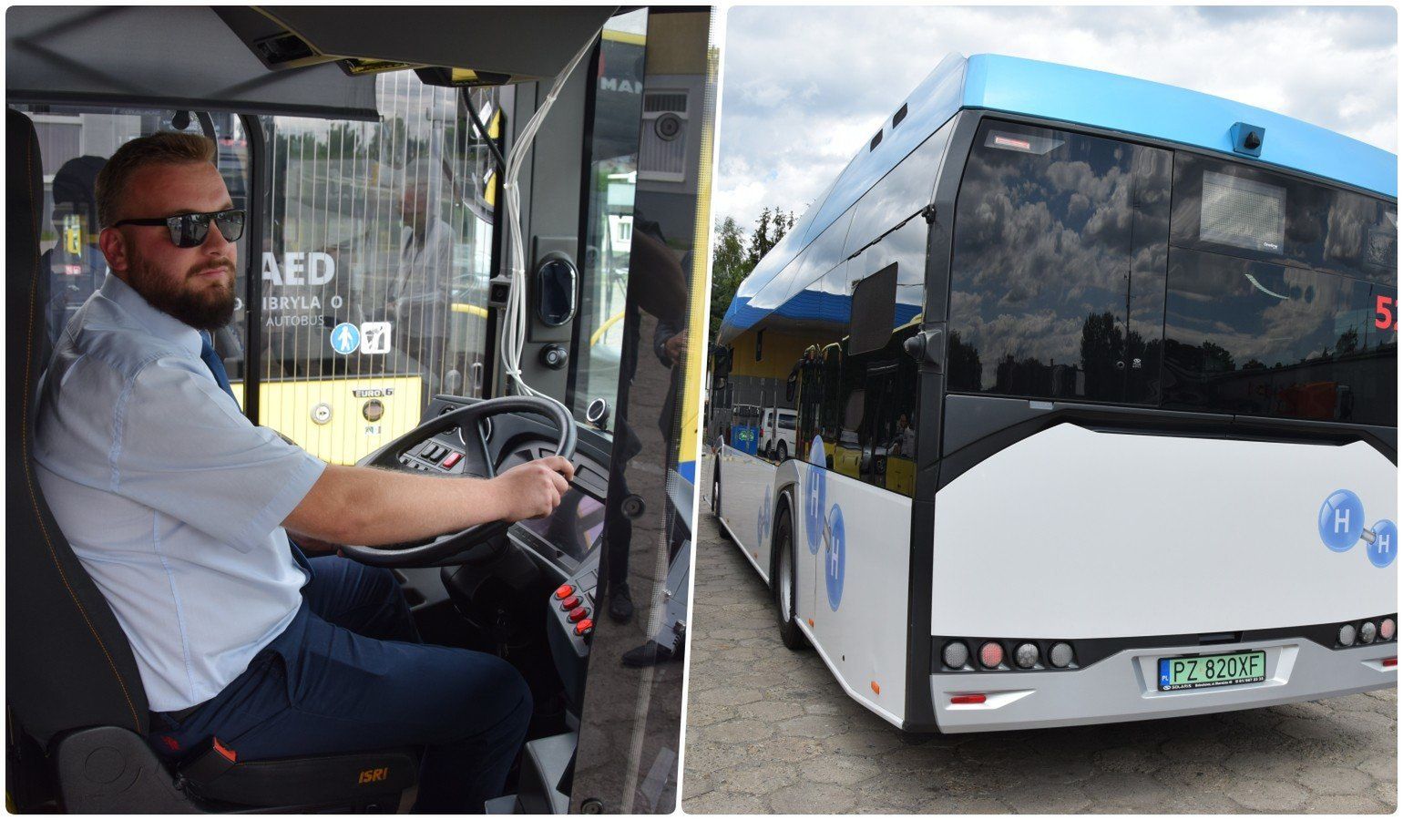 MPK testuje pierwszy autobus wodorowy. Pojazd będzie woził pasażerów na popularnych liniach