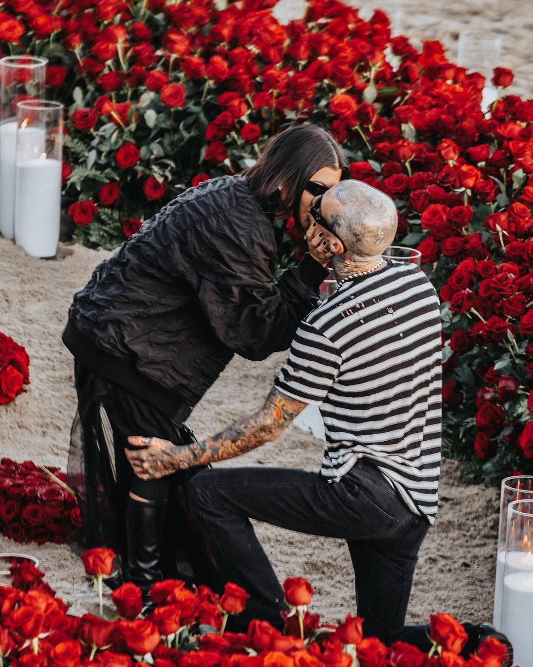 Travis Barker i Kourtney Kardashian