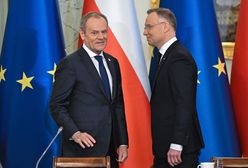 "Bardzo dziwna formuła, mało grzeczna". Komorowski o wizycie Dudy i Tuska w USA