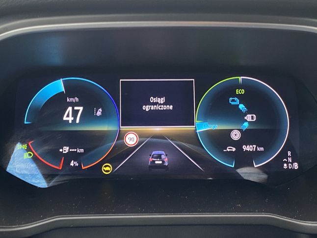 Renault Zoe – test zasięgu przy 0 proc. baterii