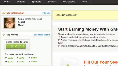 GradeFund, czyli zarabianie na sponsorowaniu studentów 1