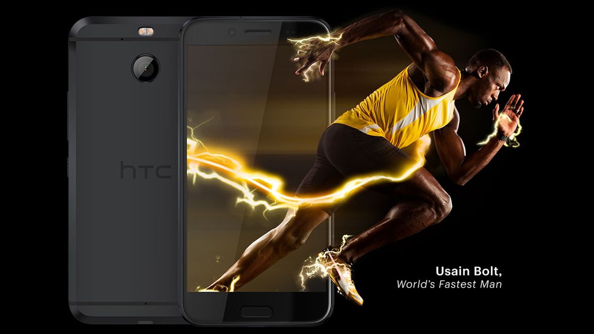 HTC Bolt oficjalnie. Najszybszy człowiek świata reklamuje nie najszybszego smartfona 1
