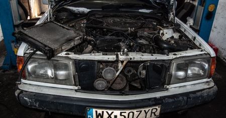 Jazda youngtimerem - cz. 9: Mercedes 190 W201 zimą i podczas przygotowań do wiosny