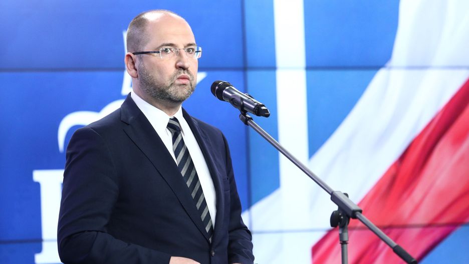 Wybory 2020. Rzecznik sztabu prezydenta Andrzeja Dudy - Adam Bielan (zdj. arch.)