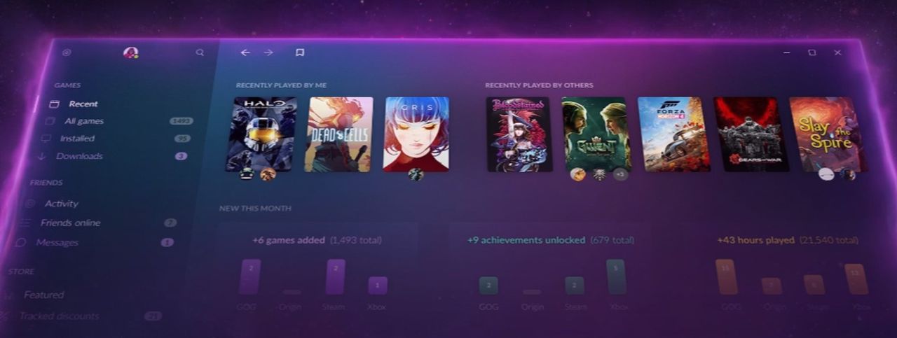 GOG Galaxy 2.0 zagreguje wszystkie posiadane gry. Pomogą mu otwartoźródłowe integracje