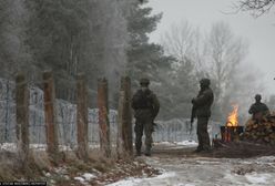Kolejne incydenty na granicy z Białorusią. Oślepiali laserami i niszczyli ogrodzenie