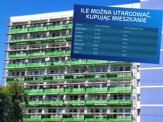 Zakup mieszkania. Ile Polacy potrafią średnio utargować? Czasem nawet 120 tys. zł