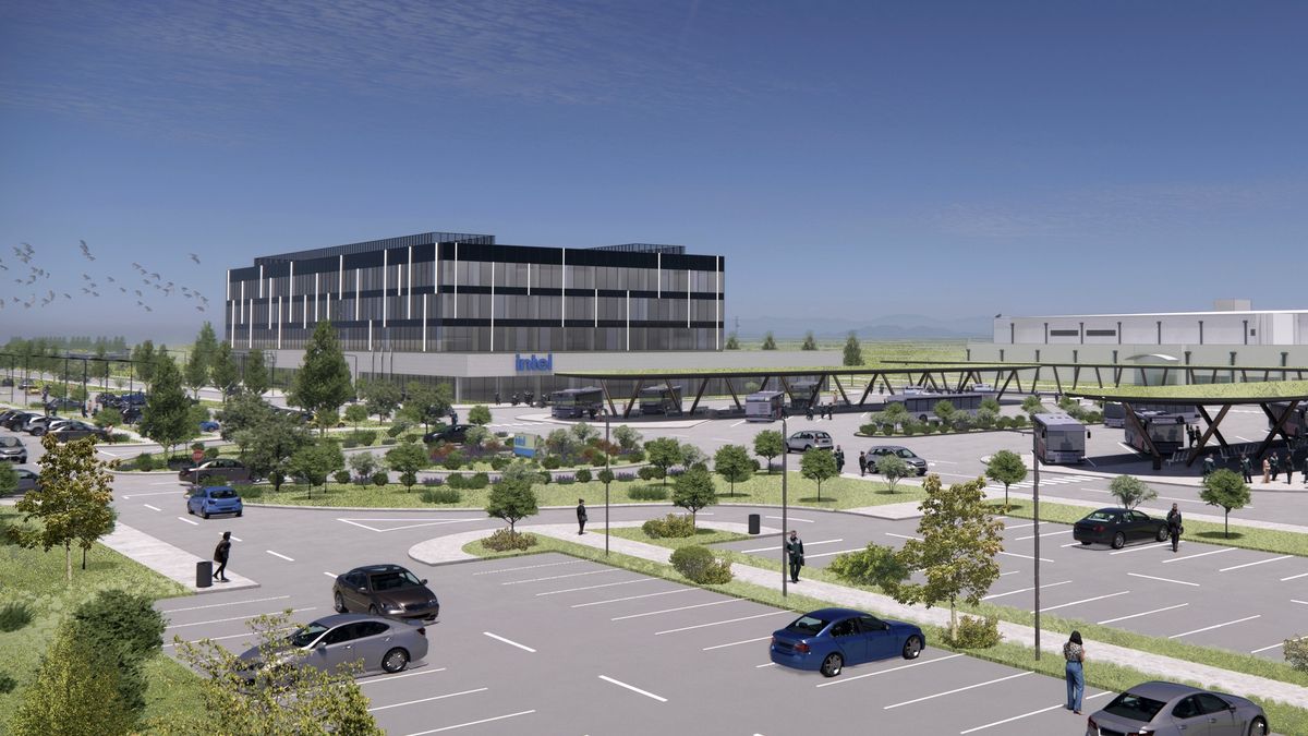 Tak ma wyglądać zakład Intela pod Wrocławiem