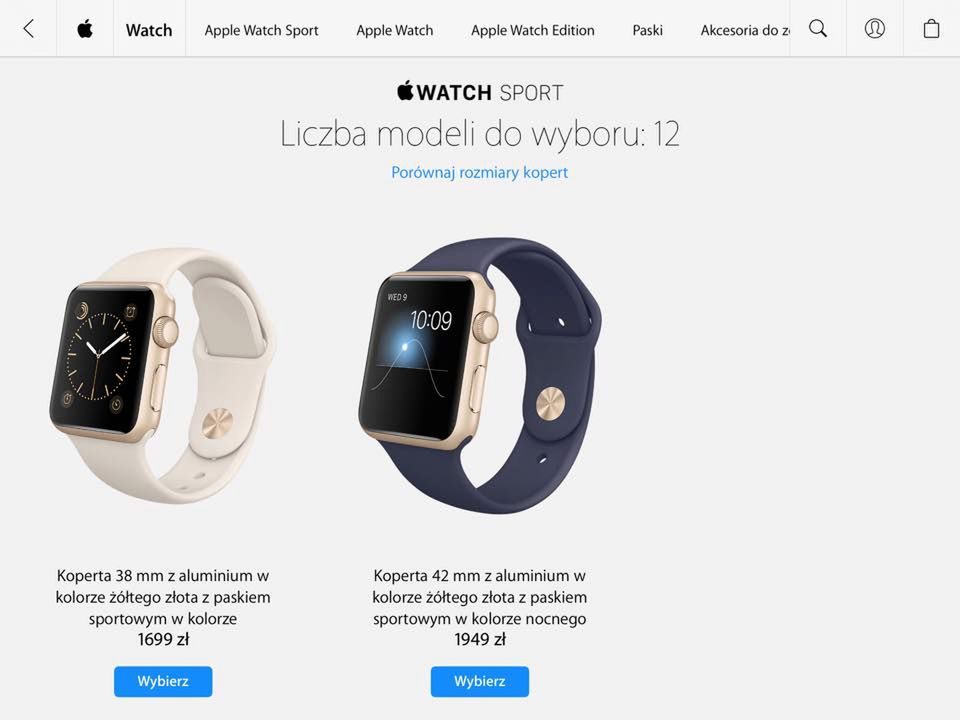 Apple Watch zmierza do Polski. Oto polskie ceny. Aktualizacja: jest i data premiery 6