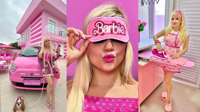 Brazylijska influencerka mieszka w domu dla lalek i jeździ różowym autem! Poznajcie żywą Barbie z Brazylii (ZDJĘCIA)