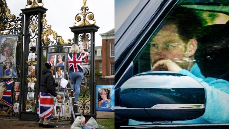 Książę Harry mknie na charytatywny event dzień przed odsłonięciem pomnika księżnej Diany