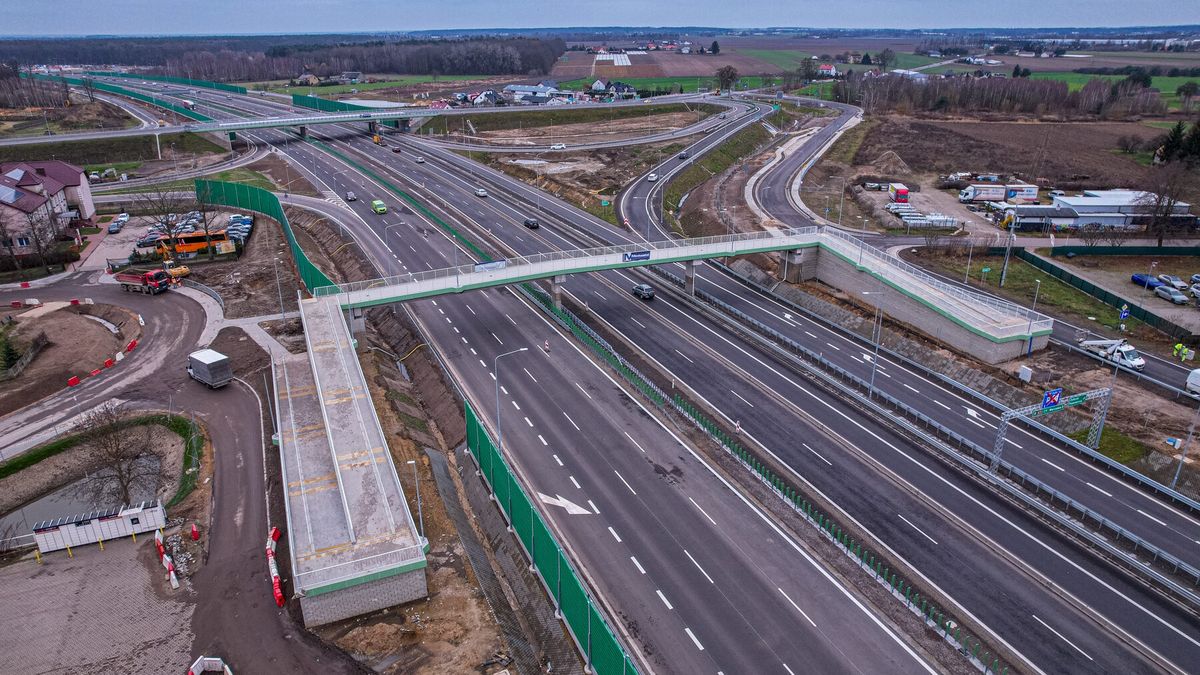 Budowa drogi S7 na odcinku Załuski - Modlin