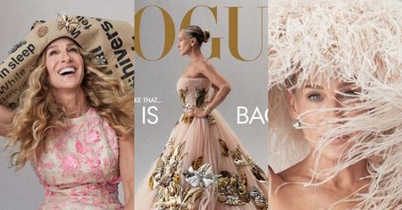 56-letnia Sarah Jessica Parker pozuje w sesji dla "Vogue'a" (ZDJĘCIA)