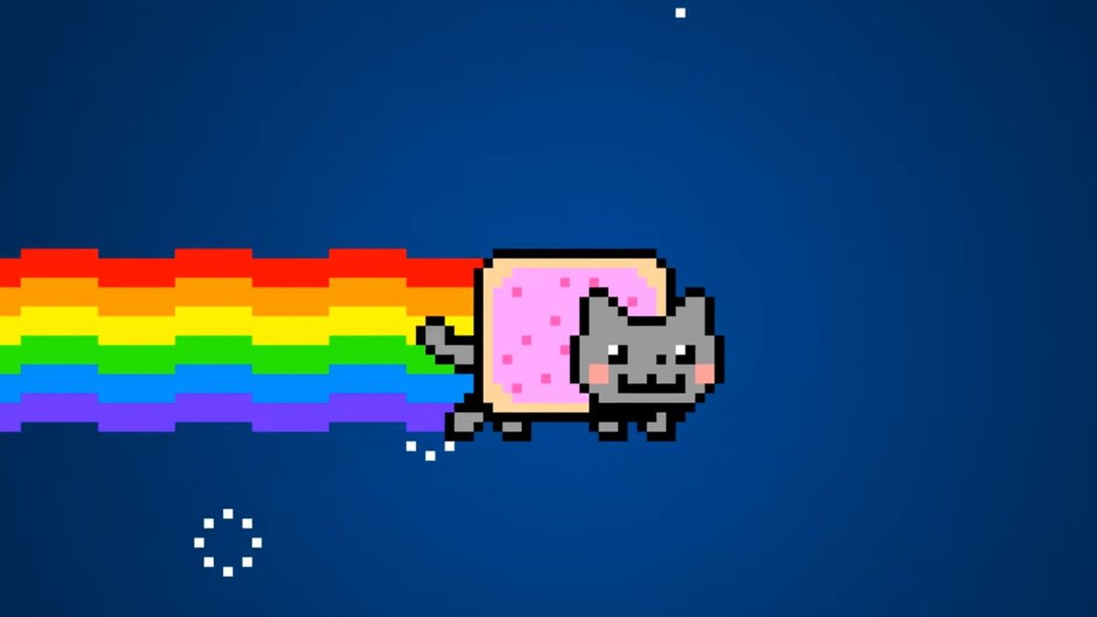 Nyan Cat Gif sprzedany. Nabywca zapłacił kryptowalutą 1