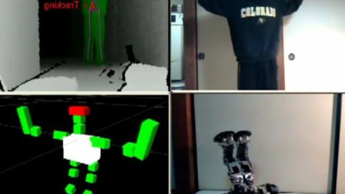 Mechaniczni gladiatorzy nadchodzą! Kinect został wykorzystany do sterowania robotem [wideo] 1