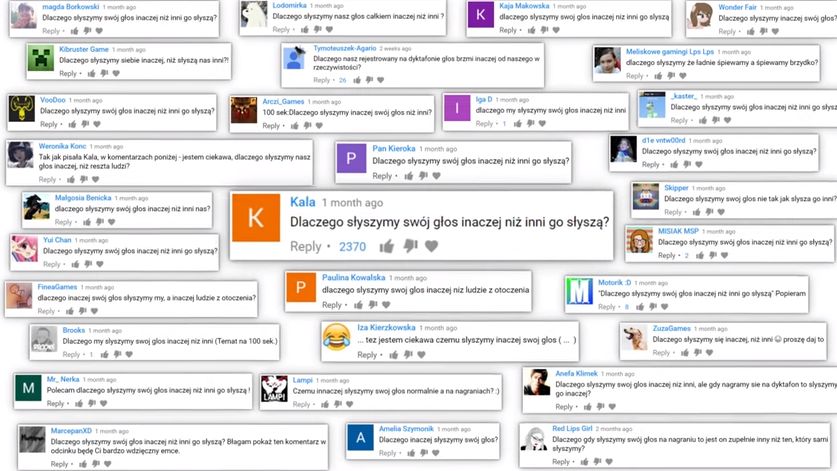 Wiele osób nie zdaje sobie sprawy z tego, że słyszymy nasz głos inaczej niż inni 