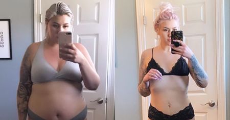 Amerykanka ZRZUCIŁA 60 kg bez siłowni. Przed przemianą jadła aż 8 tysięcy kalorii dziennie. Jak tego dokonała?