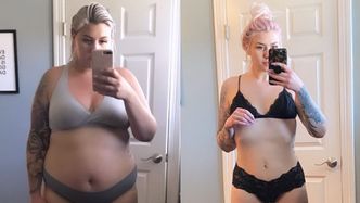 Amerykanka ZRZUCIŁA 60 kg bez siłowni. Przed przemianą jadła aż 8 tysięcy kalorii dziennie. Jak tego dokonała?