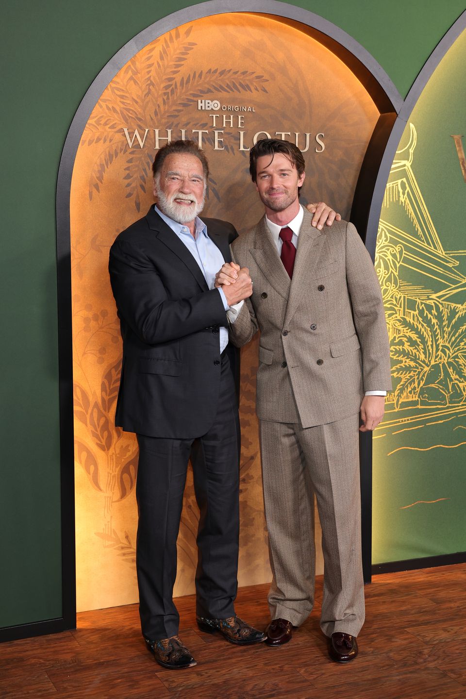 Arnold i Patrick Schwarzenegger