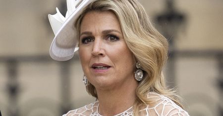 Królowa Maxima w "dziurawej" sukience na koronacji