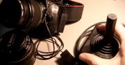 Canon 550D sterowany joystickiem Atari