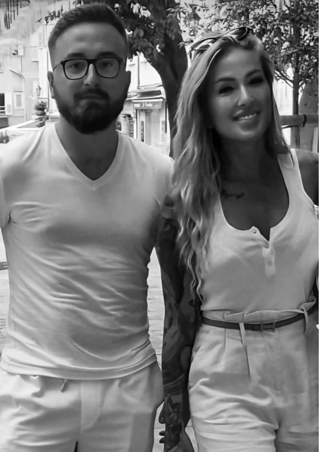 Sylwia Peretti  z synem