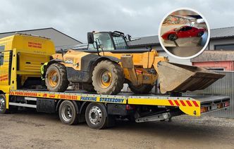 Biznesmen z Podhala zatrzymany. Zabezpieczono ferrari warte milion